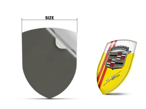 Cadillac Wasserfester Kleber Robust Puristisch Drift-Optik